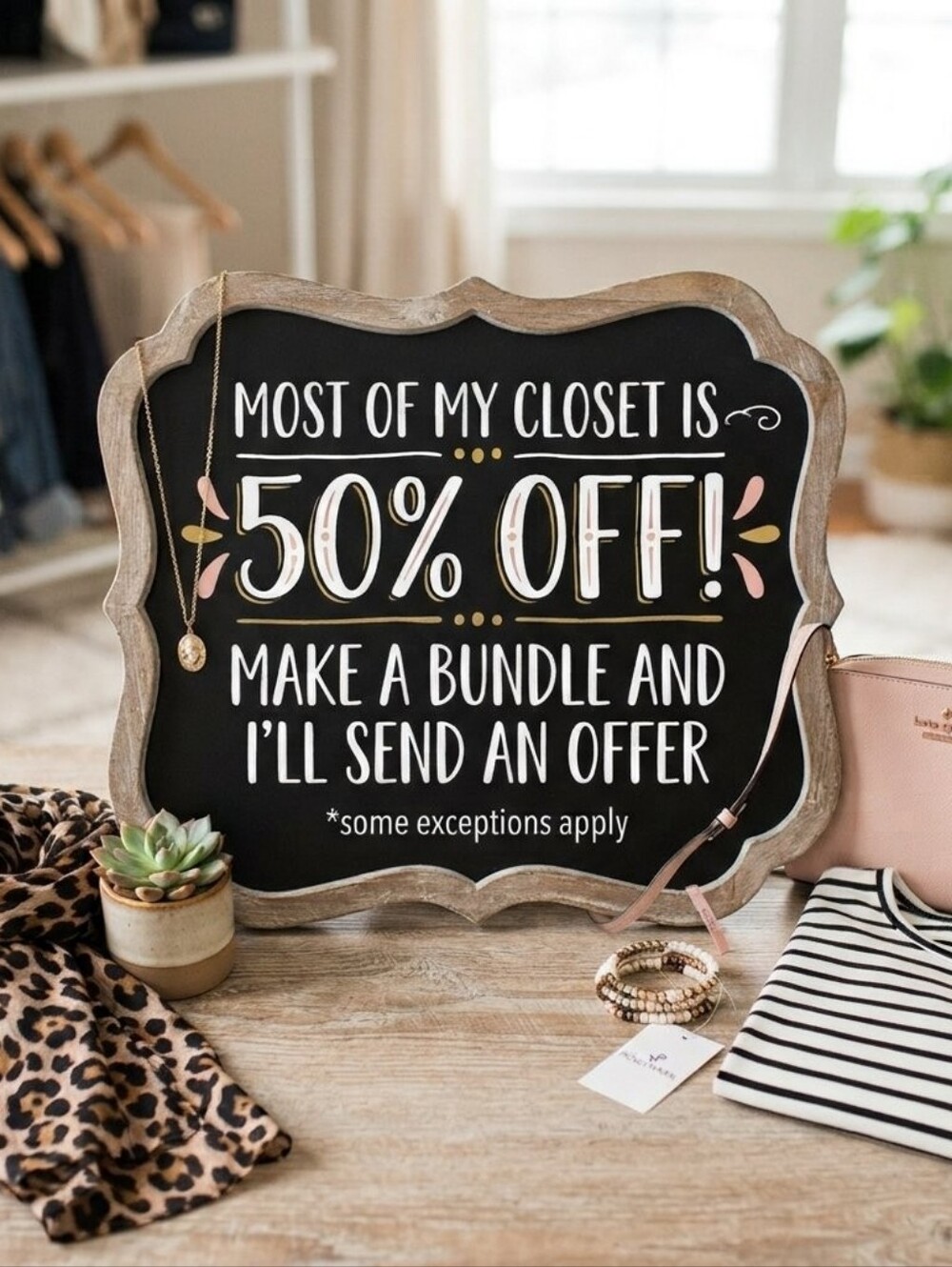 50% Off Sale